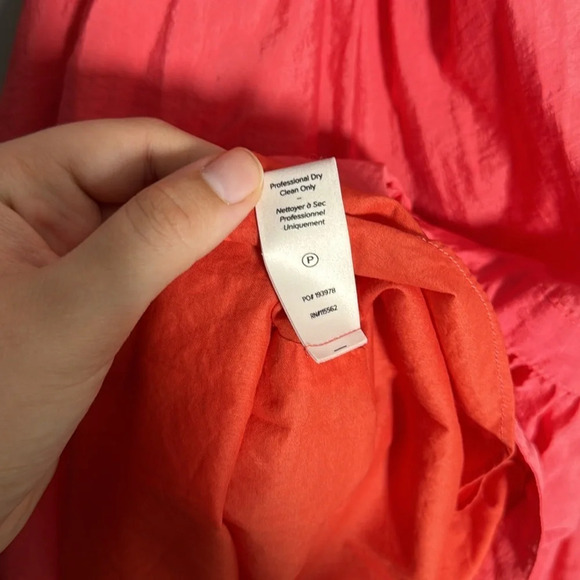 Cinq A Sept Judith Cutout Dress Size 2 in Neon Coral - Picture 6 of 9